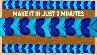 Make Border in Just 2 Minutes  Episode 1 DIY [upl. by Lorelle]