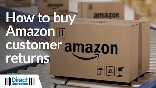 How to Buy Amazon Customer Returns Pallets Online [upl. by Obed]