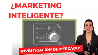 Investigación de Mercados  Marketing Mercadeo [upl. by Enaitsirhc293]