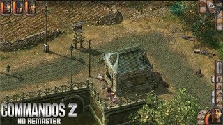 COMMANDOS 2 HD REMASTERED PC  Gameplay en Español [upl. by Annat]