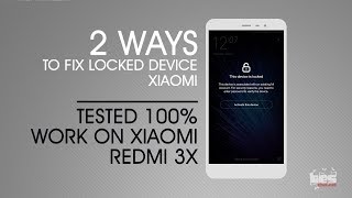 2 Ways Unlock Mi Account Bypass and Disable Mi Account to Fix Locked Device Xiaomi Phone [upl. by Sletten]