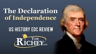 The Declaration of Independence US History EOC Review  USHC 13 [upl. by Essyle]