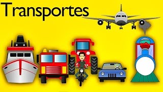 La Canción De Los Transportes para Niños  Canciones Infantiles  Videos Educativos Lunacreciente [upl. by Nnairahs]