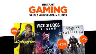 Instant Gaming Das Große Tutorial Günstig Videospiele online kaufen [upl. by Ttreve]