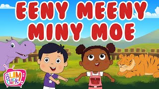 Eeny Meeny Miny Moe  Nursery Rhyme With Lyrics  English Rhymes For Kids [upl. by Daffy]