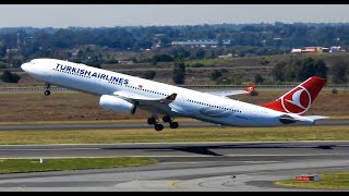 OR Tambo International Airport Johannesburg PLANE SPOTTING [upl. by Ettener]