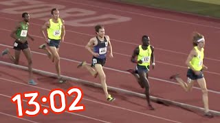 Olympians Duel In Crazy Fast 5K Race [upl. by Aneeles]