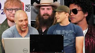 Ed Sheeran BLOW with Chris Stapleton amp Bruno Mars REACTION [upl. by Wamsley]