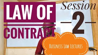 Business Law Lectures  The Law of Contract 2  ICAG  ACCA  Nhyira Premium [upl. by Eniretac]