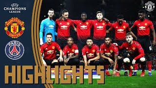 Highlights  Manchester United 02 PSG  UEFA Champions League [upl. by Analiese]