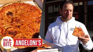 Barstool Pizza Review  Angelonis Restaurant and Pizzeria Caldwell NJ [upl. by Ninos696]