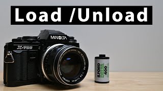 How to Load and Unload the Minolta X700 [upl. by Bernelle]