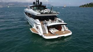 Mangusta GranSport 45  Walking through a masterpiece  Mangusta Yachts [upl. by Eladnyl557]