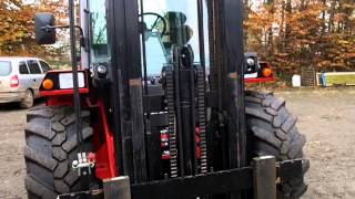 Manitou M404 Turbo Rough Terrain Forklift [upl. by Eelyram]