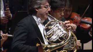 Schumann  Konzertstück for Four Horns and Orchestra op 86JuddVlatkovicOSG 13 [upl. by Nawuj]