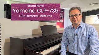 Yamaha CLP735  Our favourite features review [upl. by Balliett]