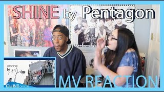 SHINE by PENTAGON  MV REACTION  KPJAW [upl. by Aizirk]