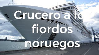 Crucero fiordos de Noruega  MSC Poesia por Jose LuisTagarro DisfrutoViajando [upl. by Ariajay]