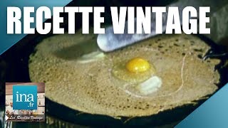 Recette  Les galettes Bretonnes à lancienne  Archive INA [upl. by Karyn835]