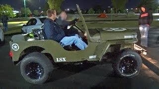 RIDING in the 750hp LSx Willys Jeep [upl. by Stclair]