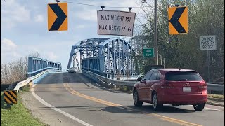 The Brookport Bridge One of the Scariest Bridges in America [upl. by Nolham]