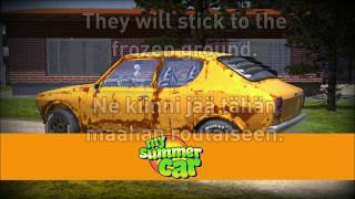 My Summer Car Heikki Mustonen  Routainen maa Death Song LYRICS [upl. by Palua900]