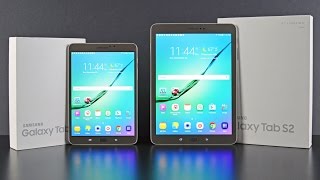 Samsung Galaxy Tab S2 Unboxing amp Review [upl. by Lynnworth454]