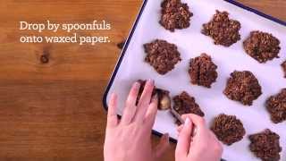 How to Make NoBake Oatmeal Cookies  Quaker [upl. by Anderegg]