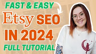 Complete Guide to Etsy SEO in 2024 using eRank 🎯 [upl. by Atinuj]