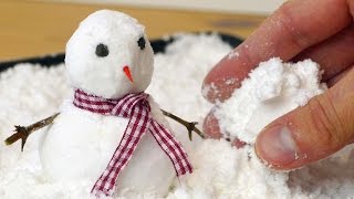 Wanna Build a Snowman  How to Make Fake Snow [upl. by Vincenz796]