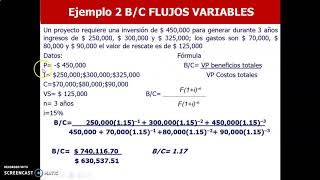 METODO BENEFICIOCOSTO EN UN PROYECTO [upl. by Nolyat199]