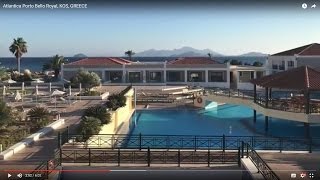 Atlantica Porto Bello Royal Review  Family Holiday in KOS GREECE [upl. by Hsuk]