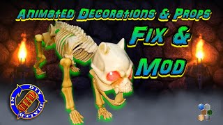 Repair Animated Decorations amp Props  Whats Inside amp how it works [upl. by Andros]