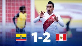 Eliminatorias Sudamericanas  Ecuador vs Perú  Fecha 8 [upl. by Ynatterb351]