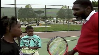 Venus and Serena Williams growing up in Compton [upl. by Anilak]