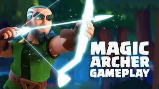 Clash Royale Magic Archer Gameplay Reveal New Legendary Card [upl. by Dnalro]