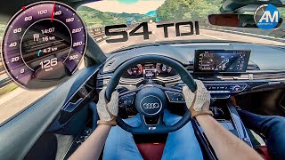 2020 AUDI S4 TDI  0100 kmh acceleration🏁 [upl. by Adneram616]