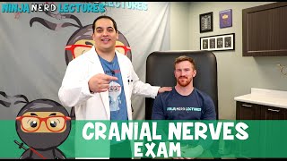 Cranial Nerves Exam  Clinical Skills [upl. by Bogie]