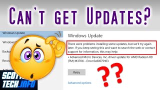 Windows wont update Fix it fast [upl. by Rosaleen]