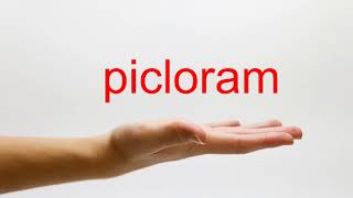 How to Pronounce picloram  American English [upl. by Yelraf]