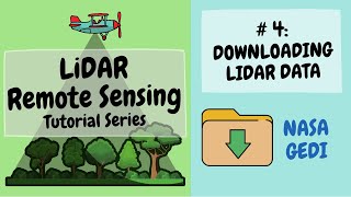 How to Download Free LiDAR NASA GEDI Data Lidar remote sensing  Part 4 [upl. by Delanty445]