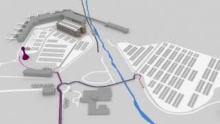 Edinburgh Airport Parking Map v3 [upl. by Vally]