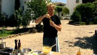 Chef Ramsay prepares Lobster and caviar with crisp potatoes  The F Word [upl. by Bayly570]