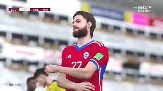 ¡LA TRI EN ACCIÓN Simulamos el ECUADOR vs CHILE en PES [upl. by Brenn]