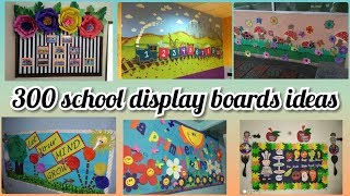 300  Board decoration ideas for school notice board decoration ideasclass board decoration ideas [upl. by Coniah]