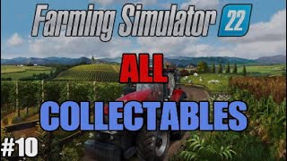 All Collectables Farming Simulator 22 10 Elmcreek [upl. by Horick]