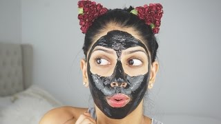 The Most Painful Charcoal Peel Off Face Mask [upl. by Jake956]