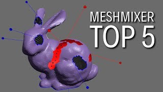 Top 5 Must Know Meshmixer Tricks for 3D Printing  FREE [upl. by Nimzaj894]