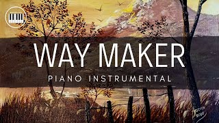 WAY MAKER SINACH  PIANO INSTRUMENTAL WITH LYRICS BY ANDREW POIL  PIANO COVER [upl. by Hsenid]