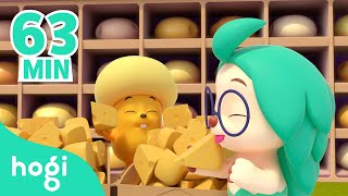 Going to market and more  Compilation  Sing Along with Hogi  Nursery Rhymes  Pinkfong amp Hogi [upl. by Huan]